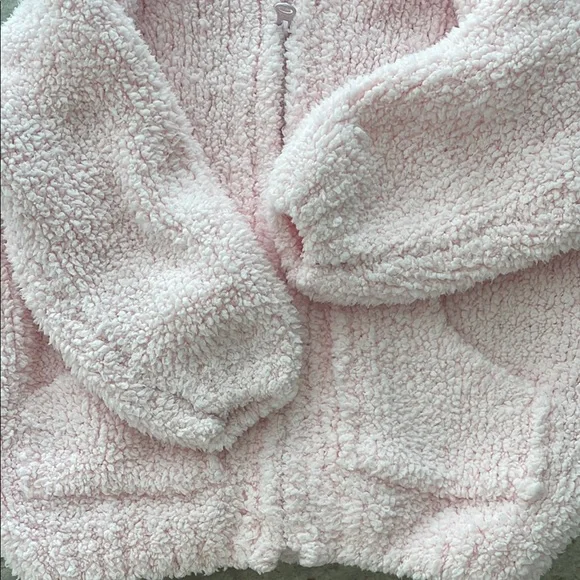 Cozy Pink Sherpa Hoodie - Picture 3 of 9